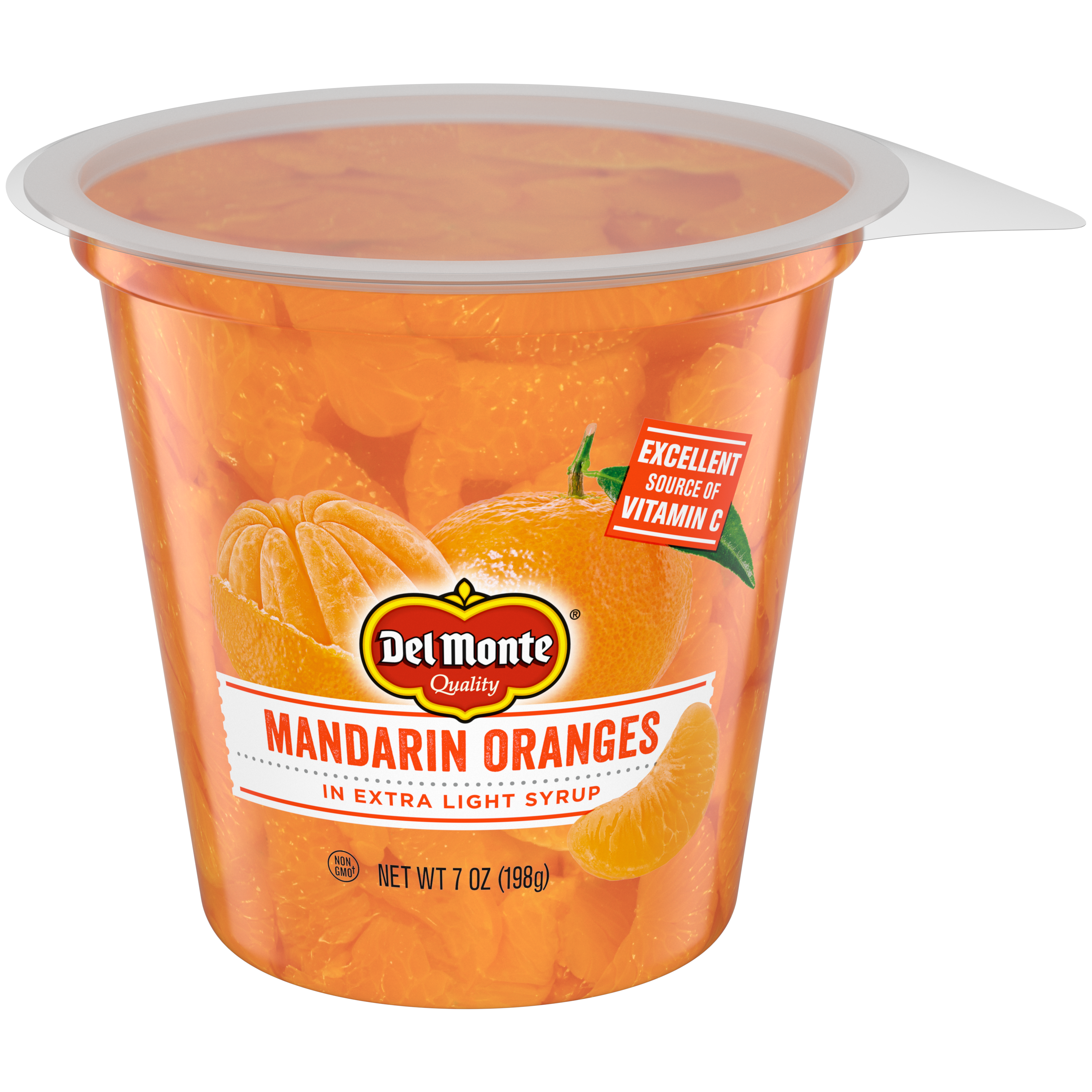 Del Monte® Refrigerated Fruit Snacks: Mandarin Oranges in Extra